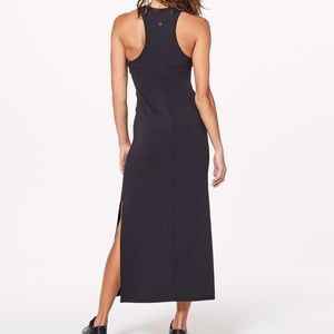 lululemon get going dress black size 8/10